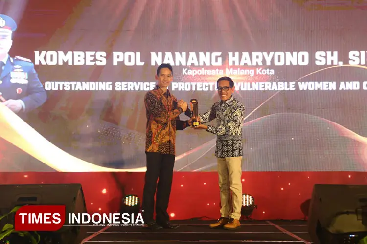 Raih Penghargaan ATI 2025, Polresta Malang Kota Komit Perkuat Layanan Perlindungan Perempuan dan Anak
