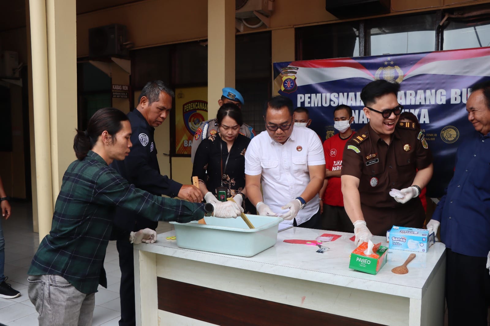 Musnahkan 326,91 Gram Sabu, Polres Kotim Perkuat Upaya Pemberantasan Narkoba