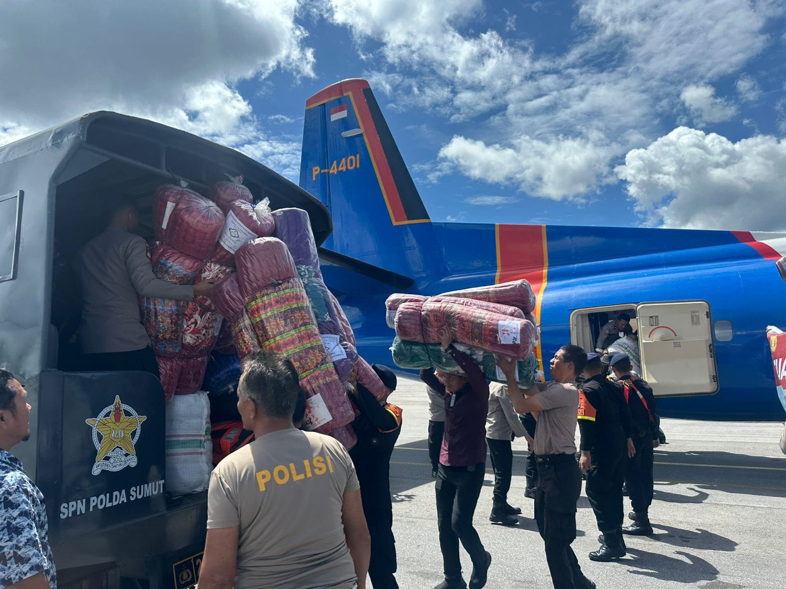 Polda Sumut Kawal Ketat Distribusi Bantuan bagi Wilayah Terdampak Bencana