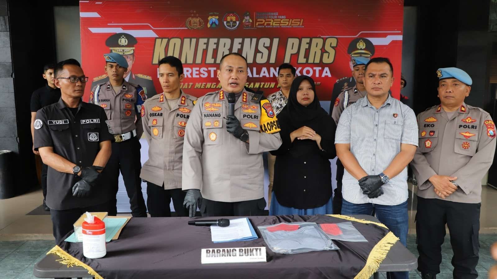 Pelaku Penganiayaan DJ Wanita Berhasil Dibekuk Polresta Malang Kota
