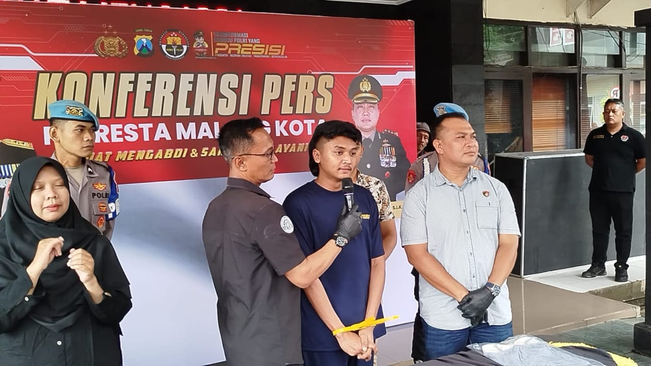 Polisi Tetapkan Penganiaya DJ Cantik Malang sebagai Tersangka