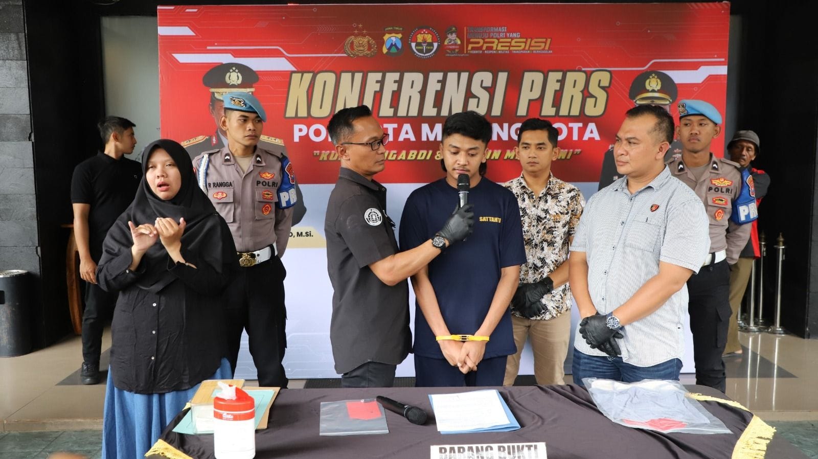 Pelaku Penganiayaan DJ Wanita Berhasil Dibekuk Polresta Malang Kota