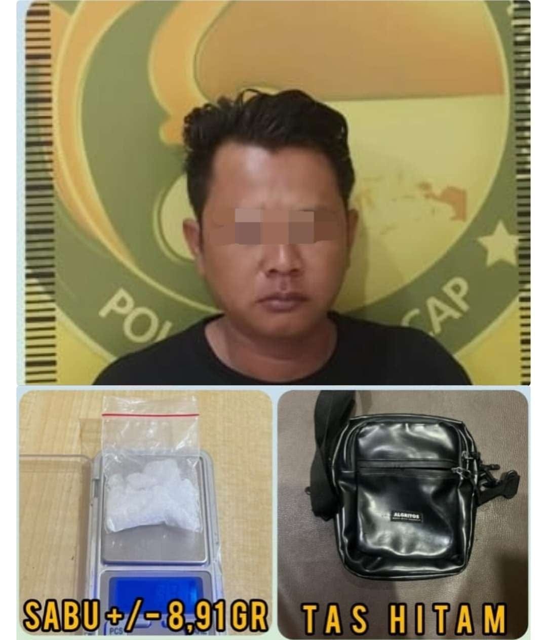 Polresta Cilacap Tangkap Warga Sidanegara Diduga Kurir Sabu