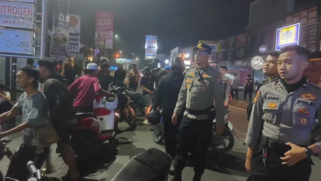 Tak Ada Ampun! 55 Motor Knalpot Brong Digiring Jalan Kaki ke Polresta Malang Kota