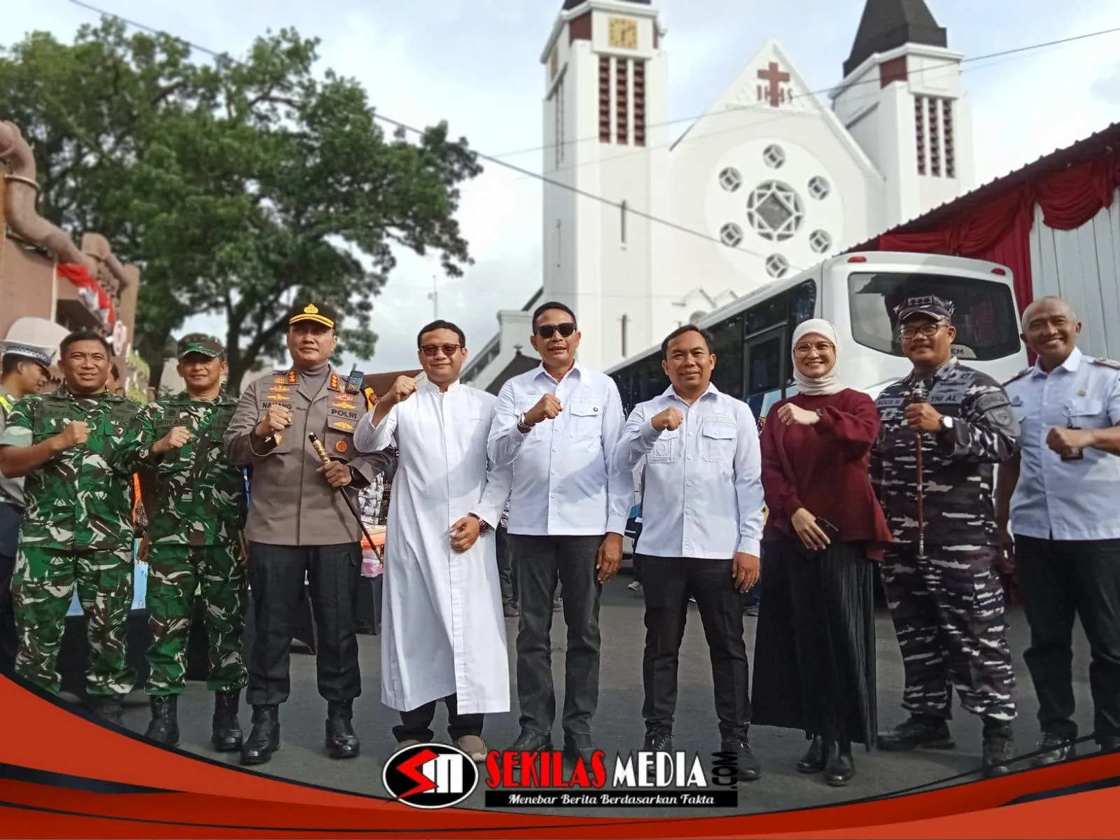 Jelang Natal dan Tahun Baru, Wali Kota Malang Tinjau Kesiapan Gereja dan Pos Pelayanan