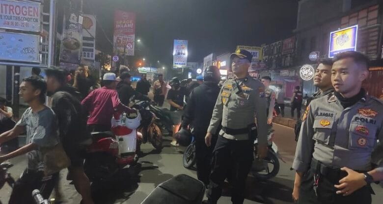 55 Motor Disikat! Polisi Geruduk Balap Liar yang Bikin Malang Tidak Tidur