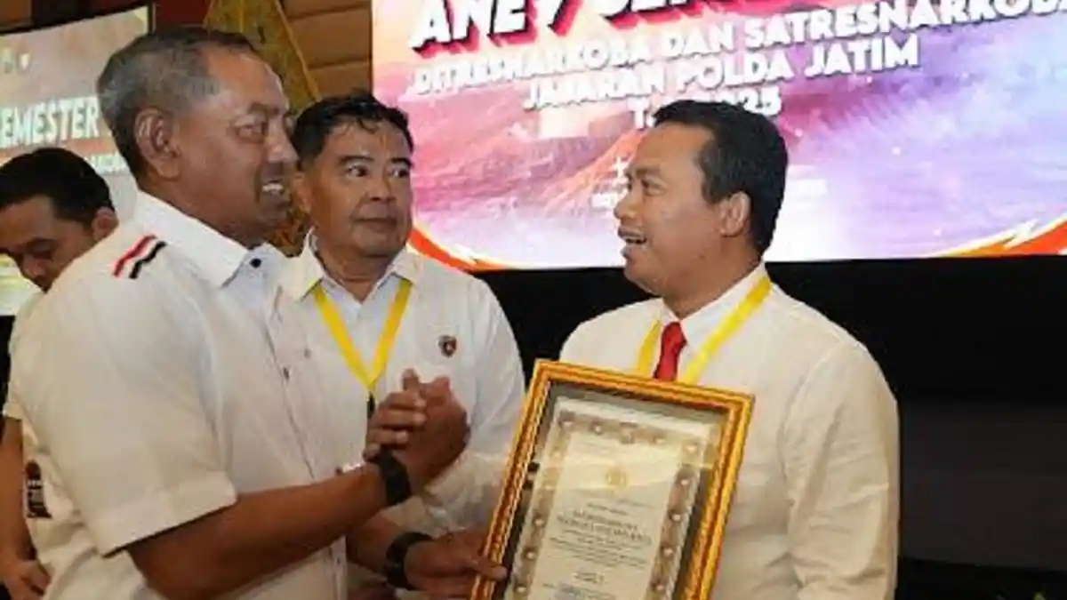 Satresnarkoba Polresta Malang Kota Sabet 4 Penghargaan dari Polda Jatim