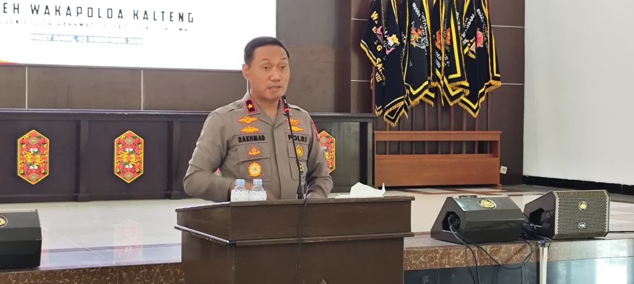 Pesan Wakapolda Kalteng kepada 143 Siswa SPN: Tugas Polisi Adalah Melayani Tanpa Pamrih