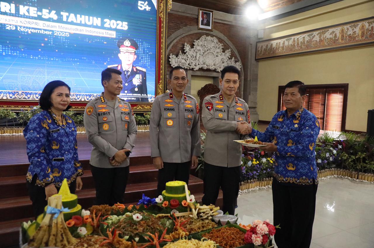 Polda Bali Gelar Peringatan HUT KORPRI ke-54 Tahun 2025