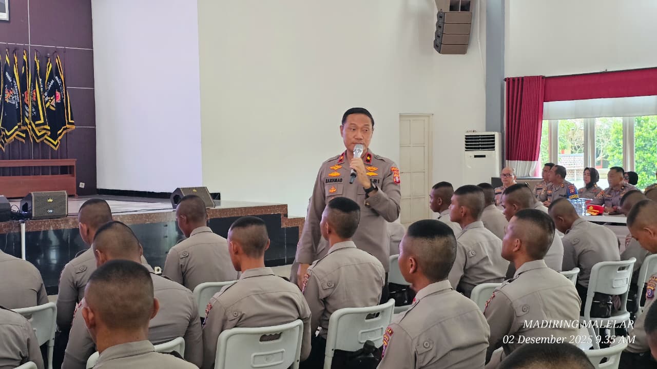 Wakapolda Kalteng Bekali 143 Siswa SPN: Jadilah Polisi yang Melayani dengan Tulus
