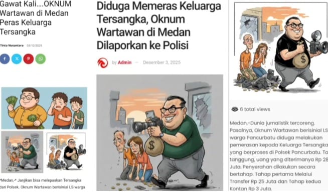 Dunia Jurnalistik Terkoyak, Oknum Wartawan Diduga Jual Nama Aparat untuk Memeras