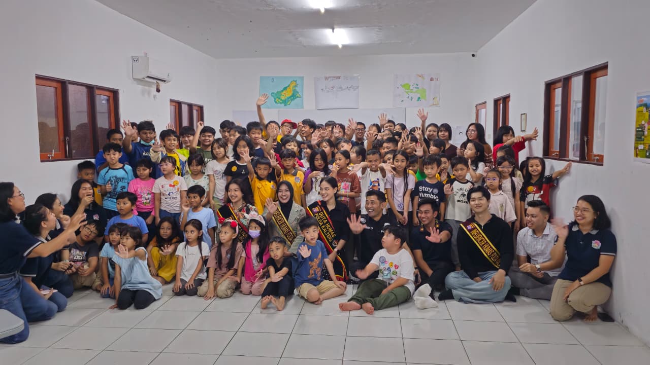 Sambangi Homy School Palangka Raya, Humas Polda Kalteng Ajak Siswa Bijak Bermedia Sosial dan Stop Bullying