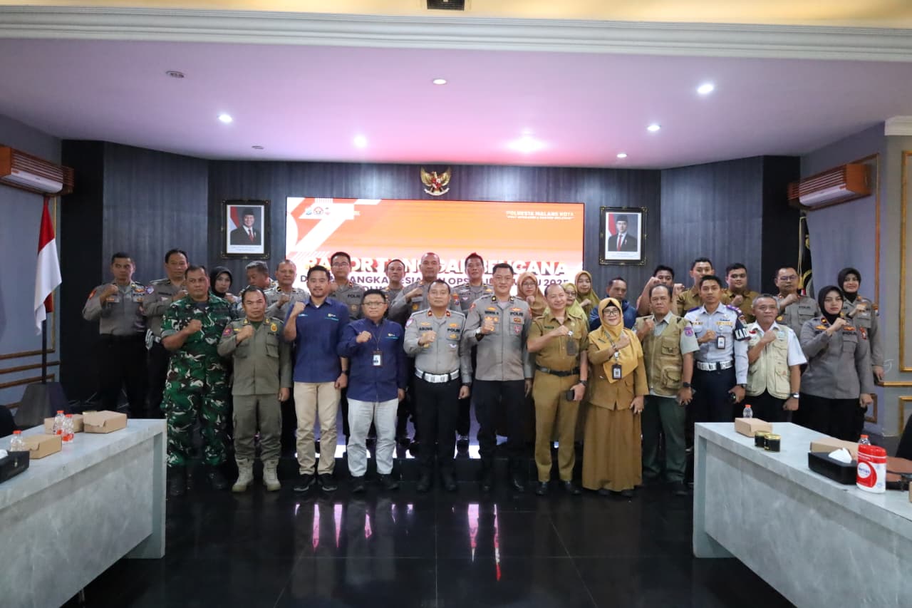 Operasi Lilin Semeru 2025: Polresta Malang Kota Prioritaskan Misi Kemanusiaan