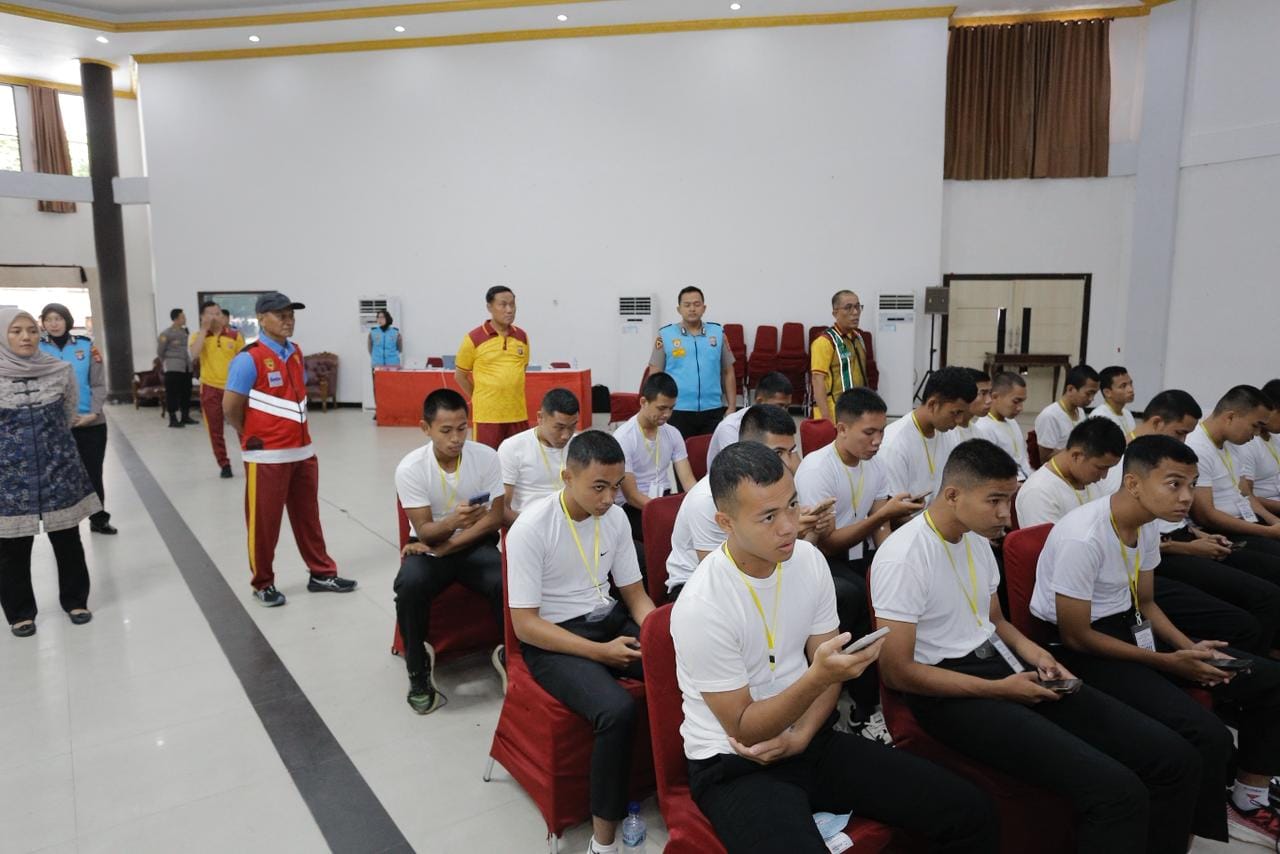 Polda Kalteng Gelar Rikkes II: 42 Peserta Bintara Brimob Jalani Pemeriksaan Kesehatan Ketat dan Transparan