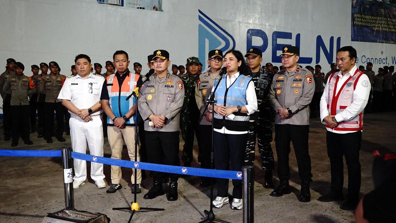 Sinergi Kemanusiaan Polri dan PT Pelni, Bantuan untuk Korban Bencana di Sumatera Terus Mengalir