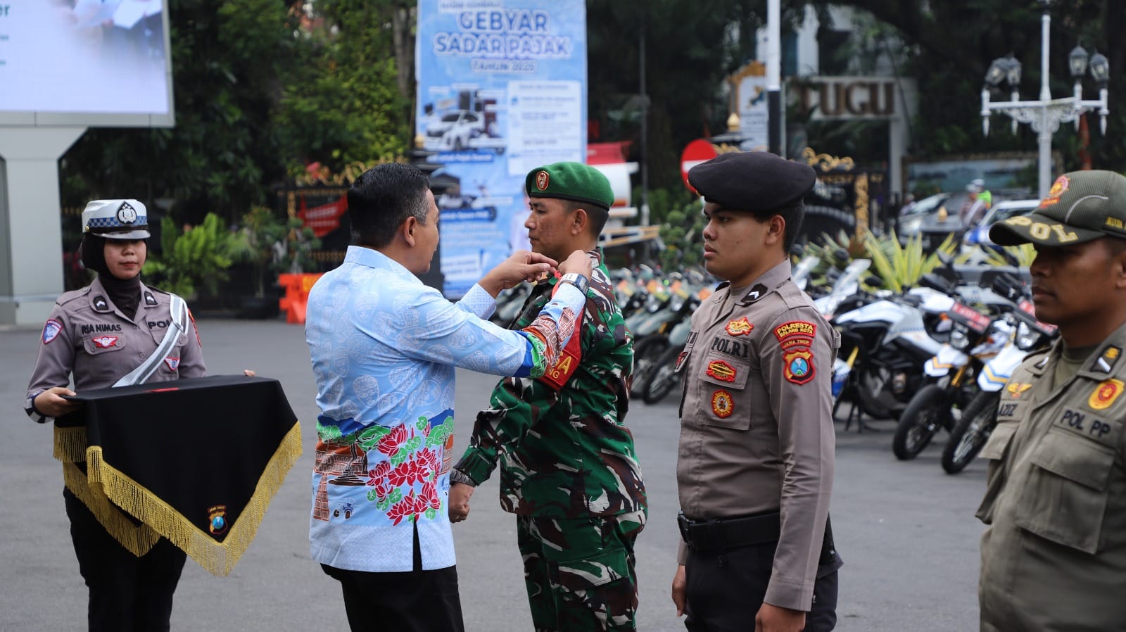 Polresta Malang Kota Tingkatkan Kesiapsiagaan Lewat Gelar Pasukan Ops Lilin Semeru 2025
