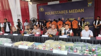 THM Jadi Lokasi Transaksi Narkoba, Polrestabes Medan Ambil Langkah Tegas