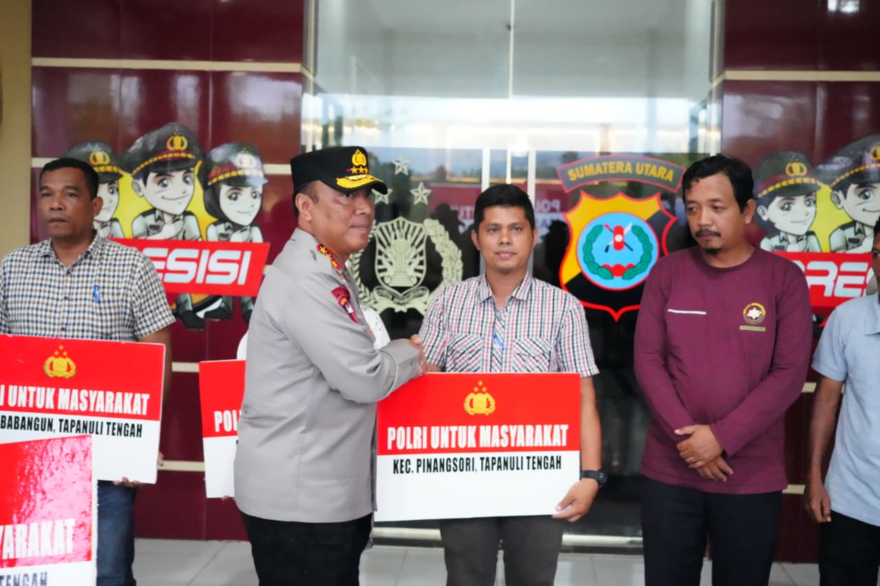 Wakapolri Pastikan Penanganan Pascabencana di Tapanuli Tengah, Bantu Warga yang Terdampak