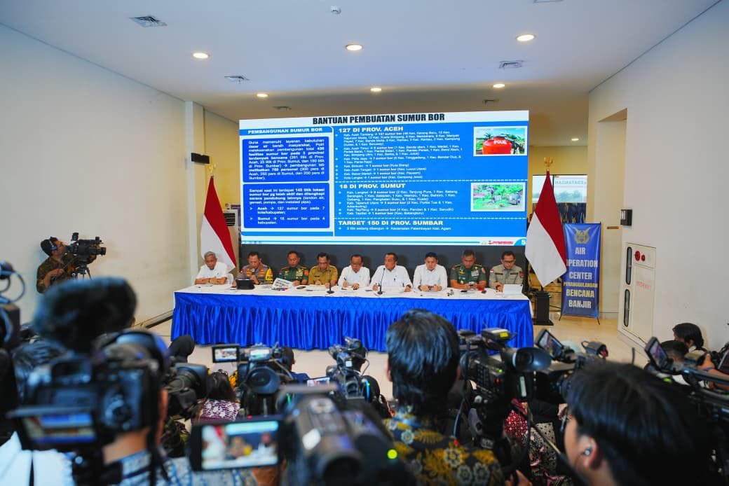 Pascabencana, Polri Fokus Bangun Ratusan Sumur Bor dan Fasilitas Sanitasi