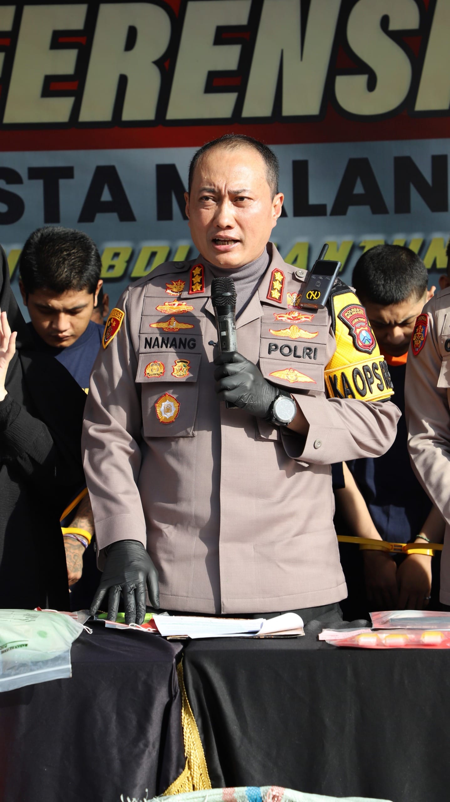 Keamanan Kota Makin Kondusif, Polresta Malang Kota Rilis Statistik Kriminalitas