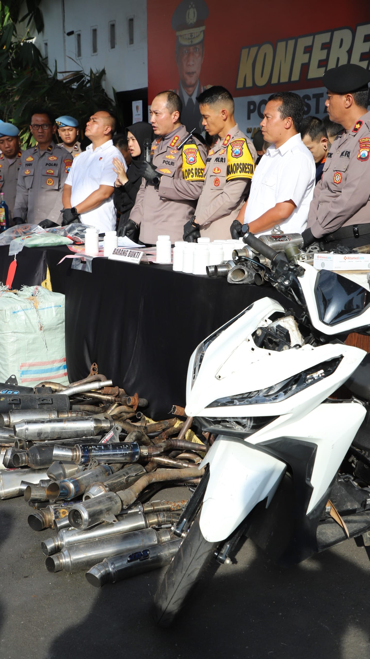 Polresta Malang Kota Catat Kejahatan Turun, Warga Bisa Bernapas Lega