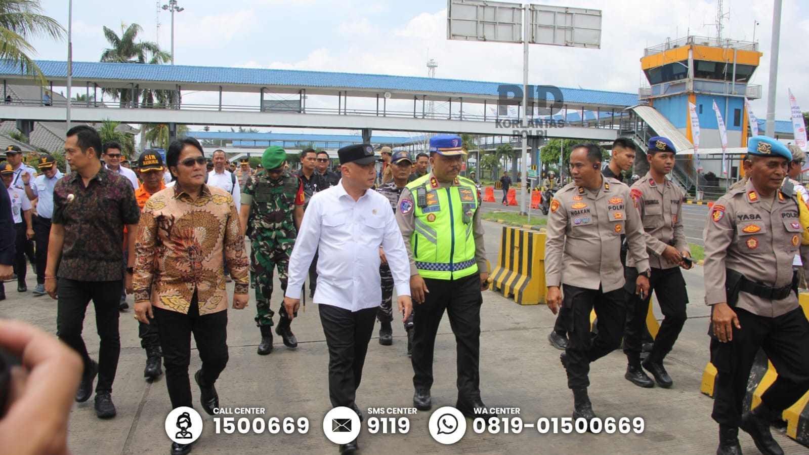 Pastikan Layanan Nataru Aman dan Lancar, Kakorlantas Polri–Menhub Tinjau Kesiapan Pelabuhan Gilimanuk