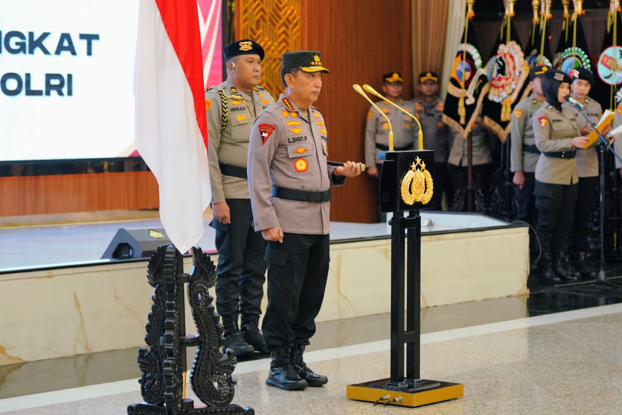 Upacara Kenaikan Pangkat Serentak, 42 Pati dan Ribuan Personel Naik Pangkat