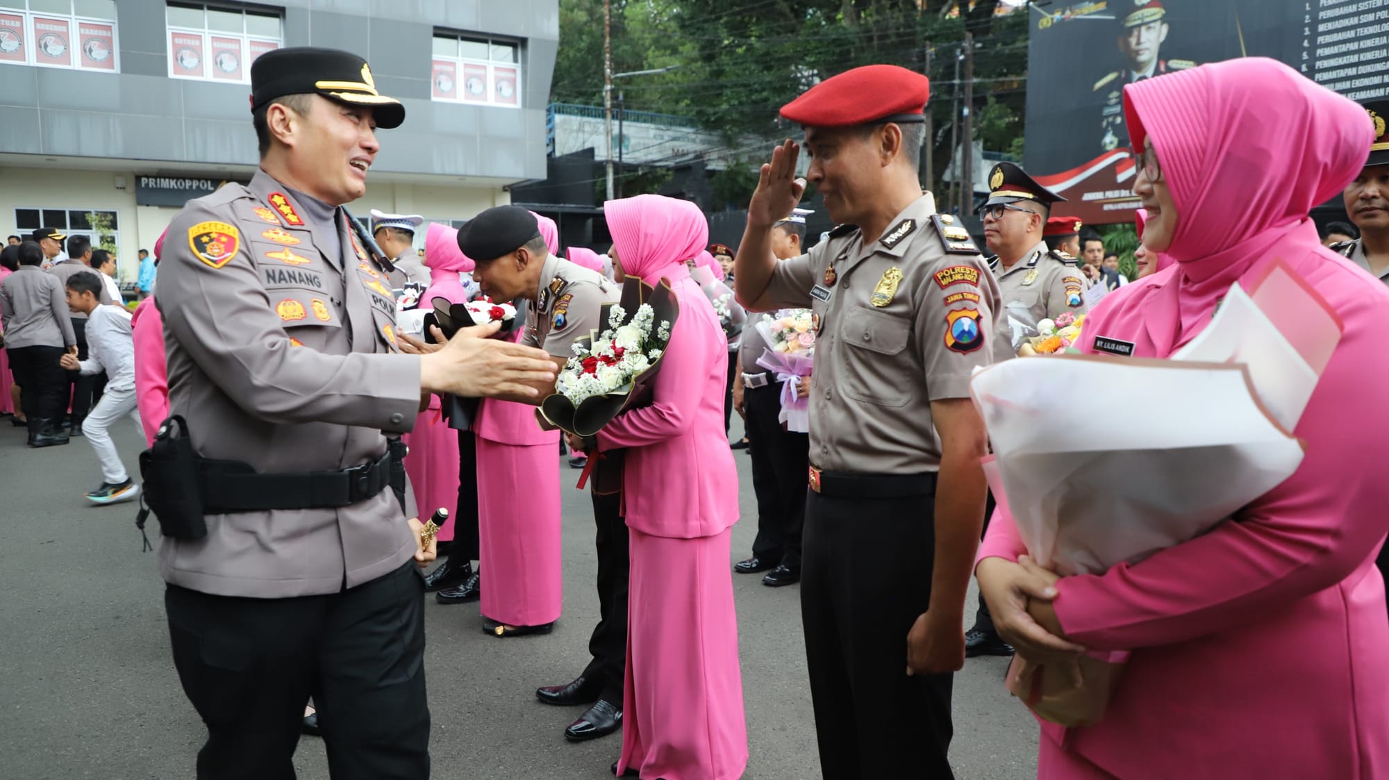 Polresta Malang Kota Naikkan Pangkat 86 Personel, Apresiasi Dedikasi dan Kinerja