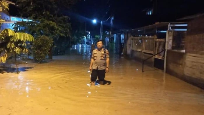Hujan Deras Picu Banjir di Tiga Kecamatan Grobogan
