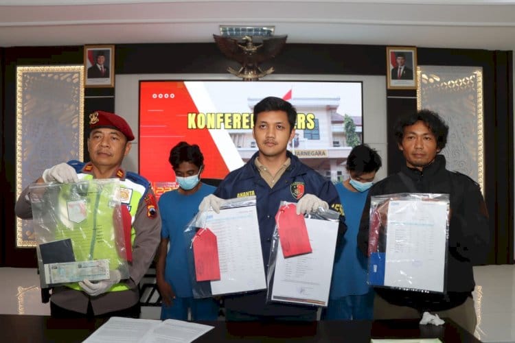 Satreskrim Polres Banjarnegara Tangkap Warga Purbalingga Kasus Gadai Mobil