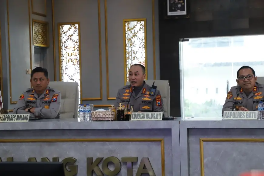 Lonjakan Wisata Akhir Tahun, Tiga Polres Malang Raya Satukan Strategi Pengamanan Nataru