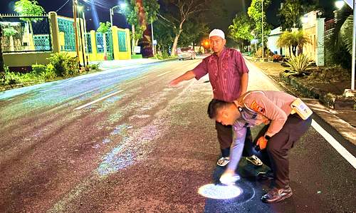 Tabrakan Dua Motor, Pelajar Tewas di Lokasi Kejadian