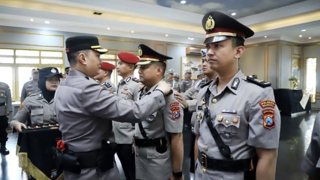 Rotasi Pejabat di Polresta Malang Kota, Kapolresta Minta Kinerja Makin Profesional dan Responsif