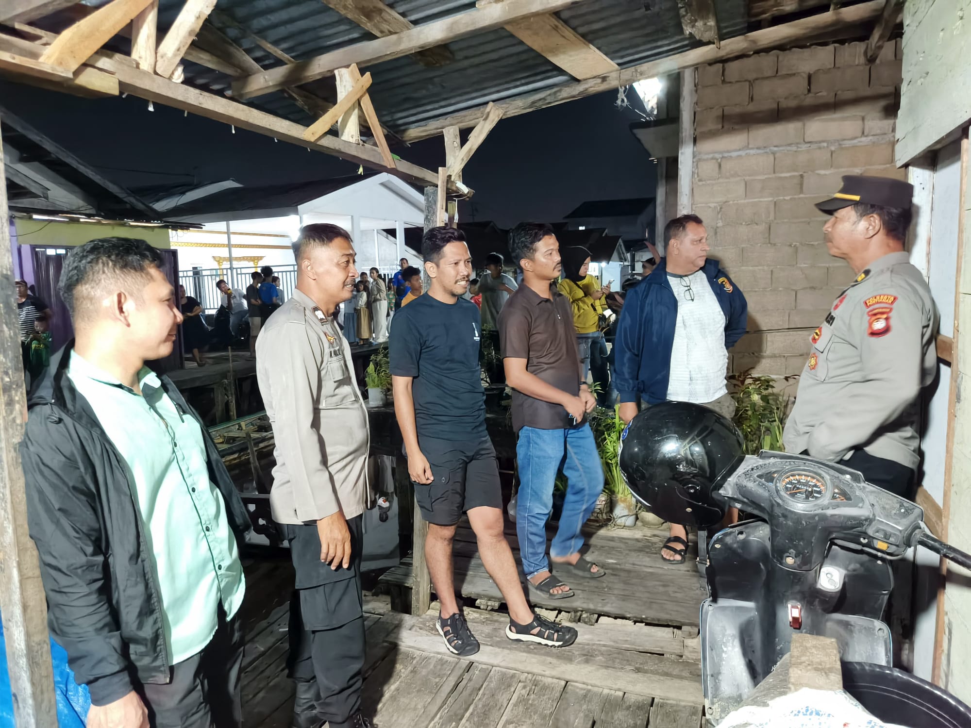 Peristiwa Kematian di Tanjung Hilir Pontianak, Polsek Pontianak Timur Lakukan Olah TKP