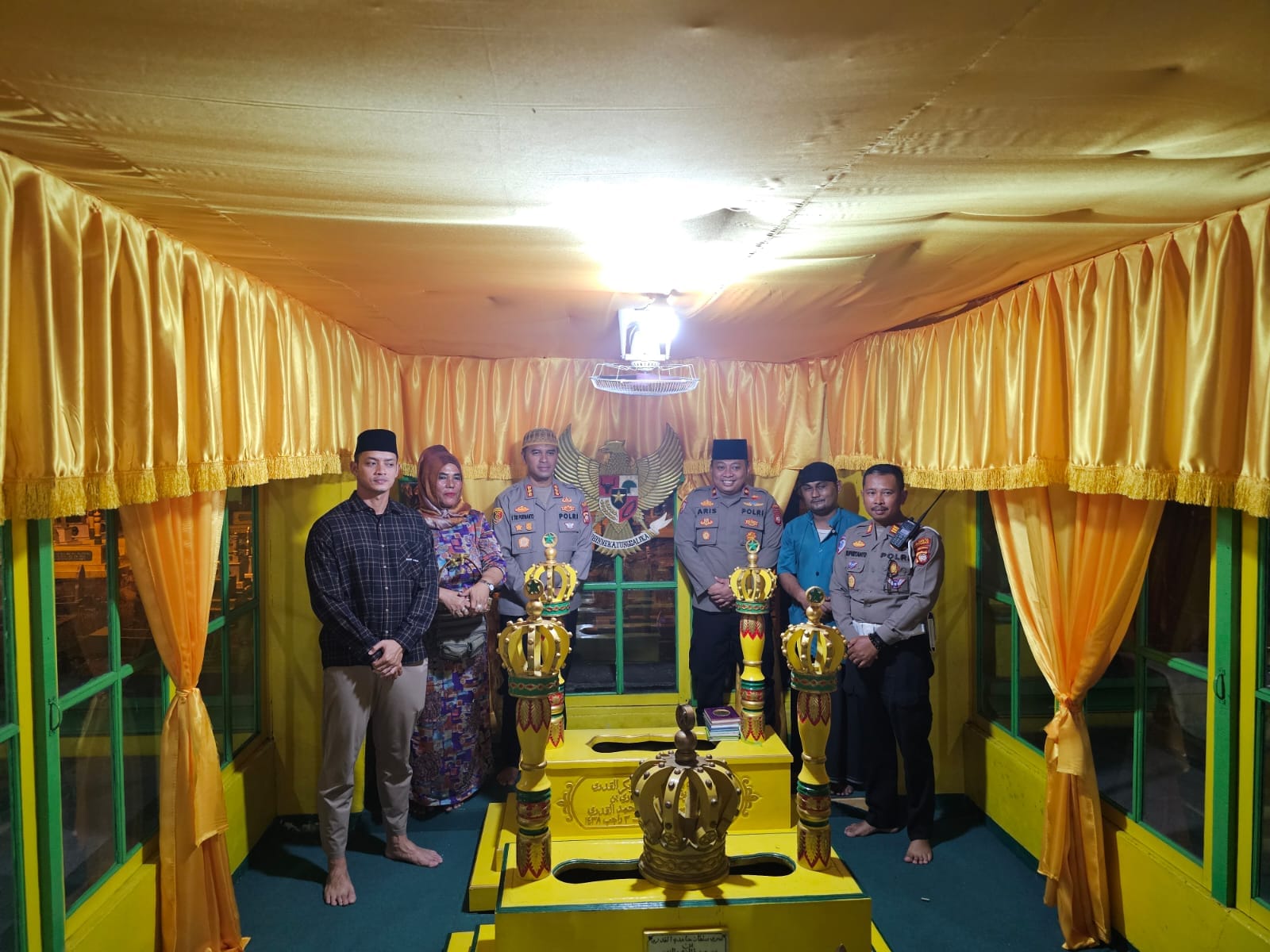 Dari Silaturahmi hingga Ziarah, Kapolresta Pontianak Rangkul Nilai Sejarah dan Budaya