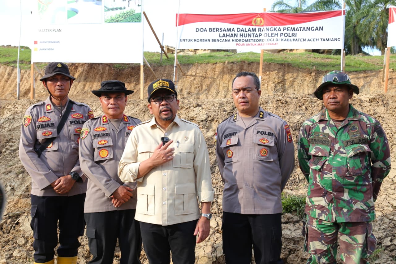 KSP RI Apresiasi Langkah Polri Bangun 150 Hunian Tetap bagi Penyintas Banjir Aceh Tamiang
