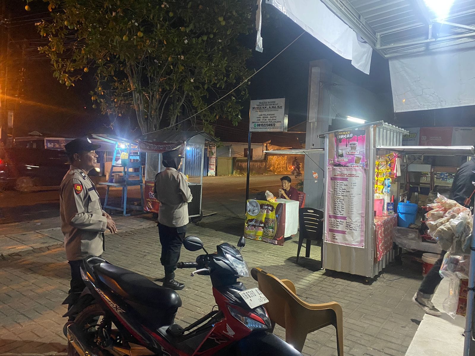 Polresta Pontianak Sisir Titik Rawan Kota, Patroli Malam Fokus Antisipasi Tawuran dan Kriminalitas