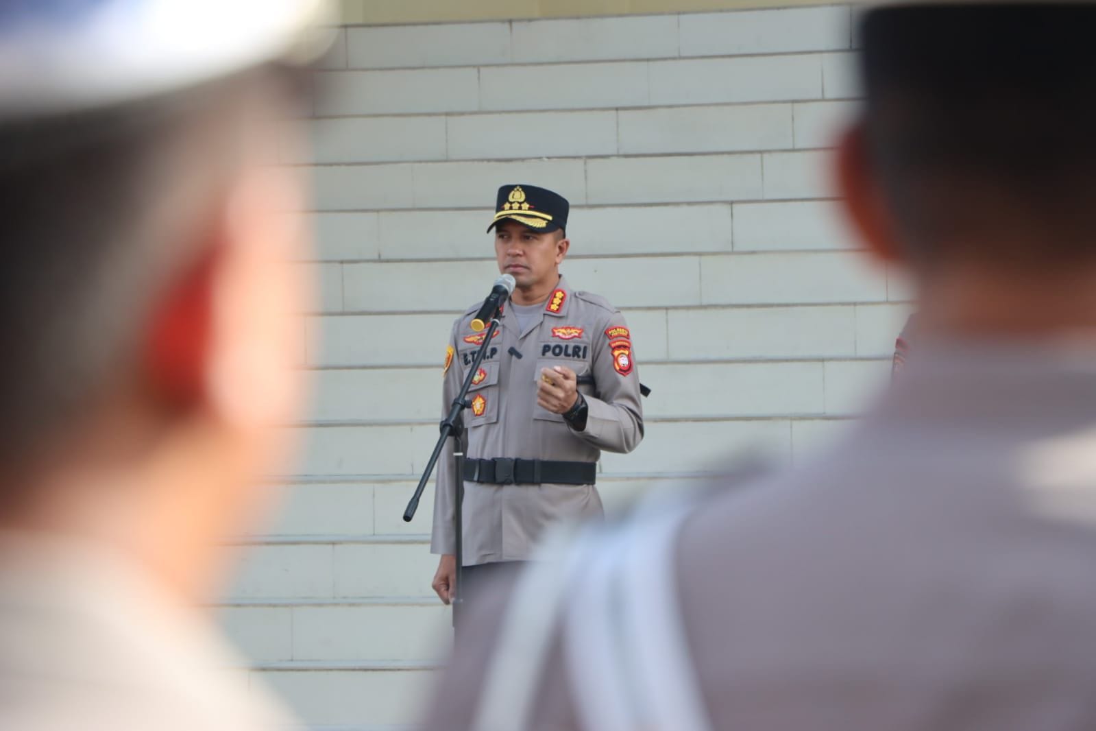 Refleksi Awal Tahun, Polresta Pontianak Gelar Upacara Hari Kesadaran Nasional