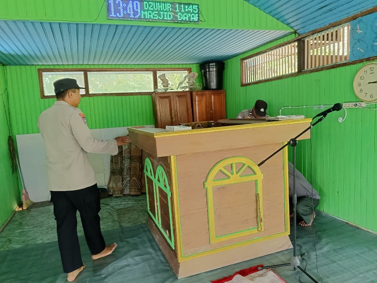 Curi Amplifier Masjid Darul Hikmah, Pelaku Diamankan Polsek Antang Kalang