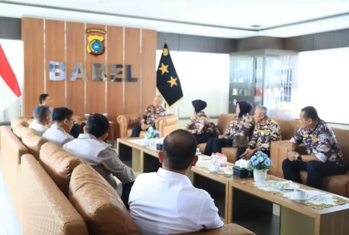 Silaturahmi di Menumbing Lounge, Kapolda Kep. Babel Gandeng FKPPI Jaga Stabilitas Daerah