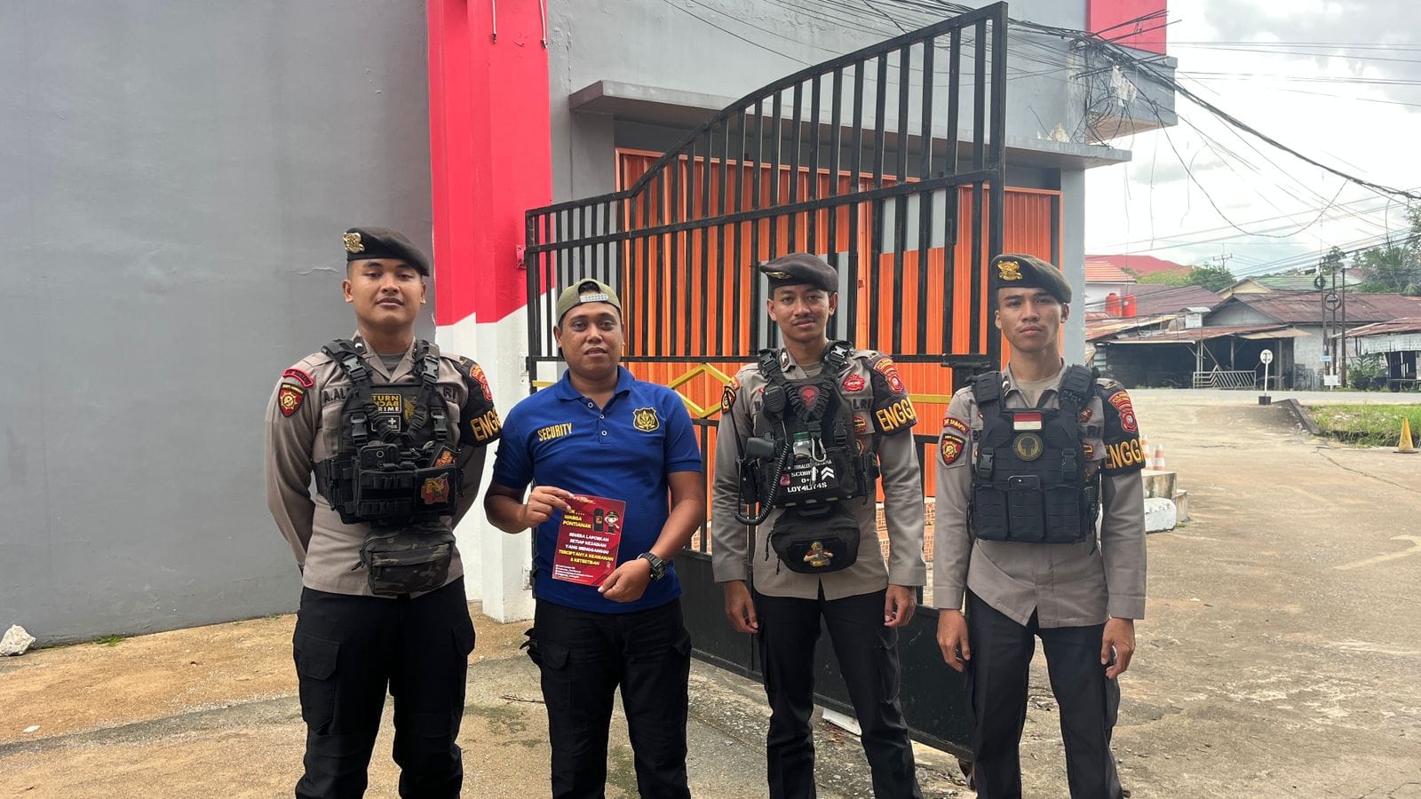 Polresta Pontianak Pastikan Kamtibmas Kondusif Lewat Patroli Enggang