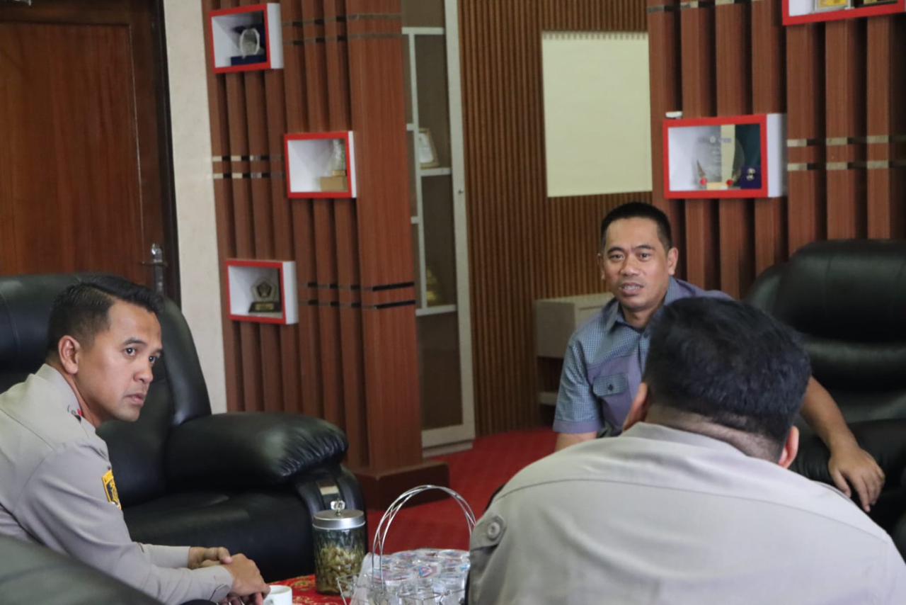Kapolresta Pontianak dan Ketua DPRD Kota Pontianak Bahas Sinergi Kelembagaan