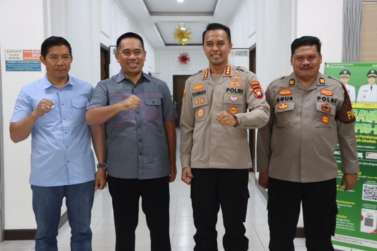 Pererat Sinergi, Kapolresta Pontianak Silaturahmi ke Ketua DPRD