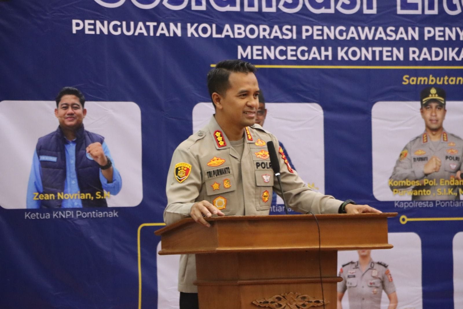 Kapolresta Pontianak: Pemuda Harus Cerdas Menyaring Informasi di Era Digital