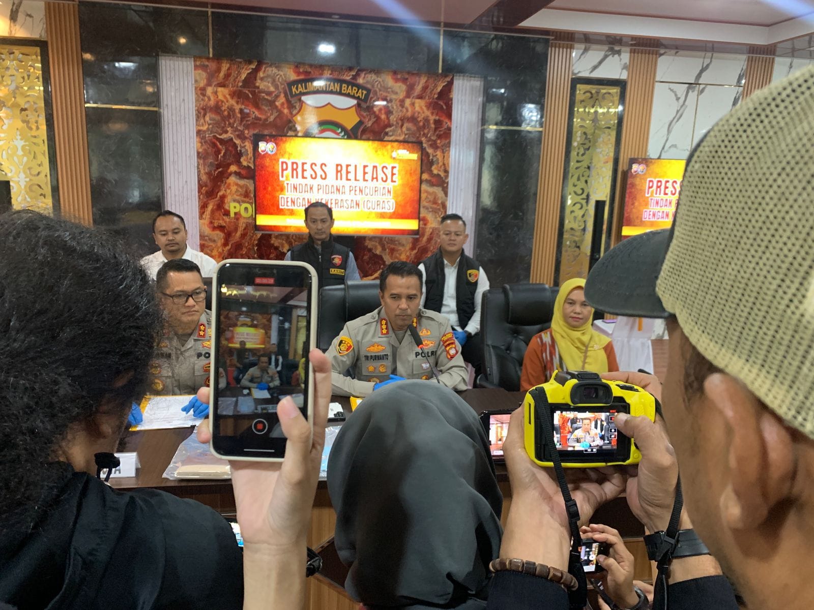 Polresta Pontianak Ungkap Curas yang Viral, Identitas Pelaku Dirahasiakan