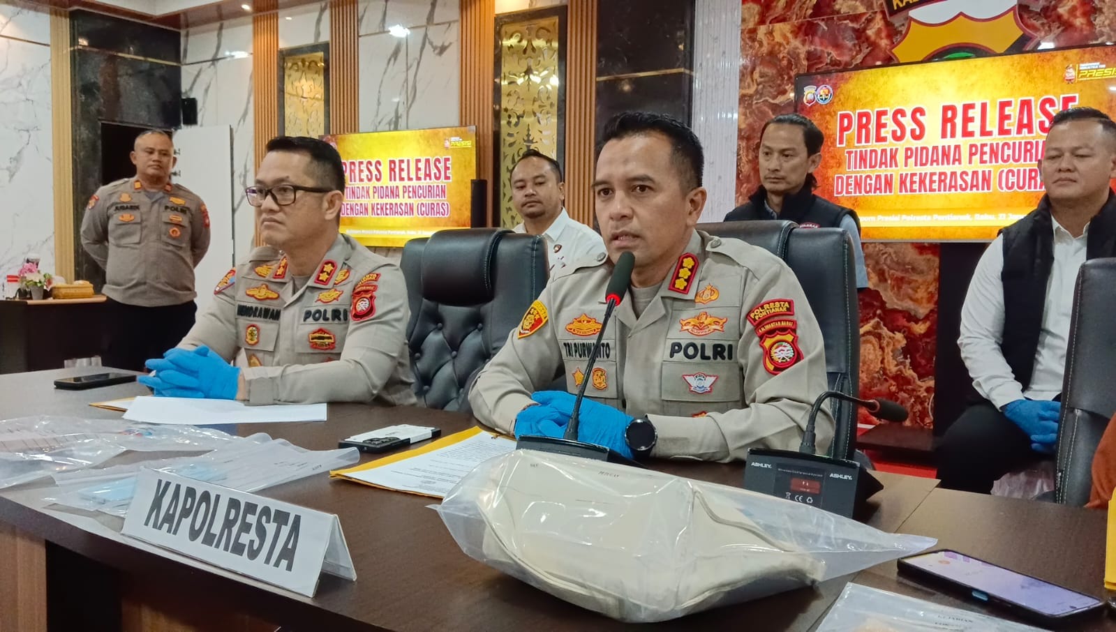 Tak Pandang Bulu, Kapolresta Pontianak Tegaskan Perang Total Lawan Narkoba
