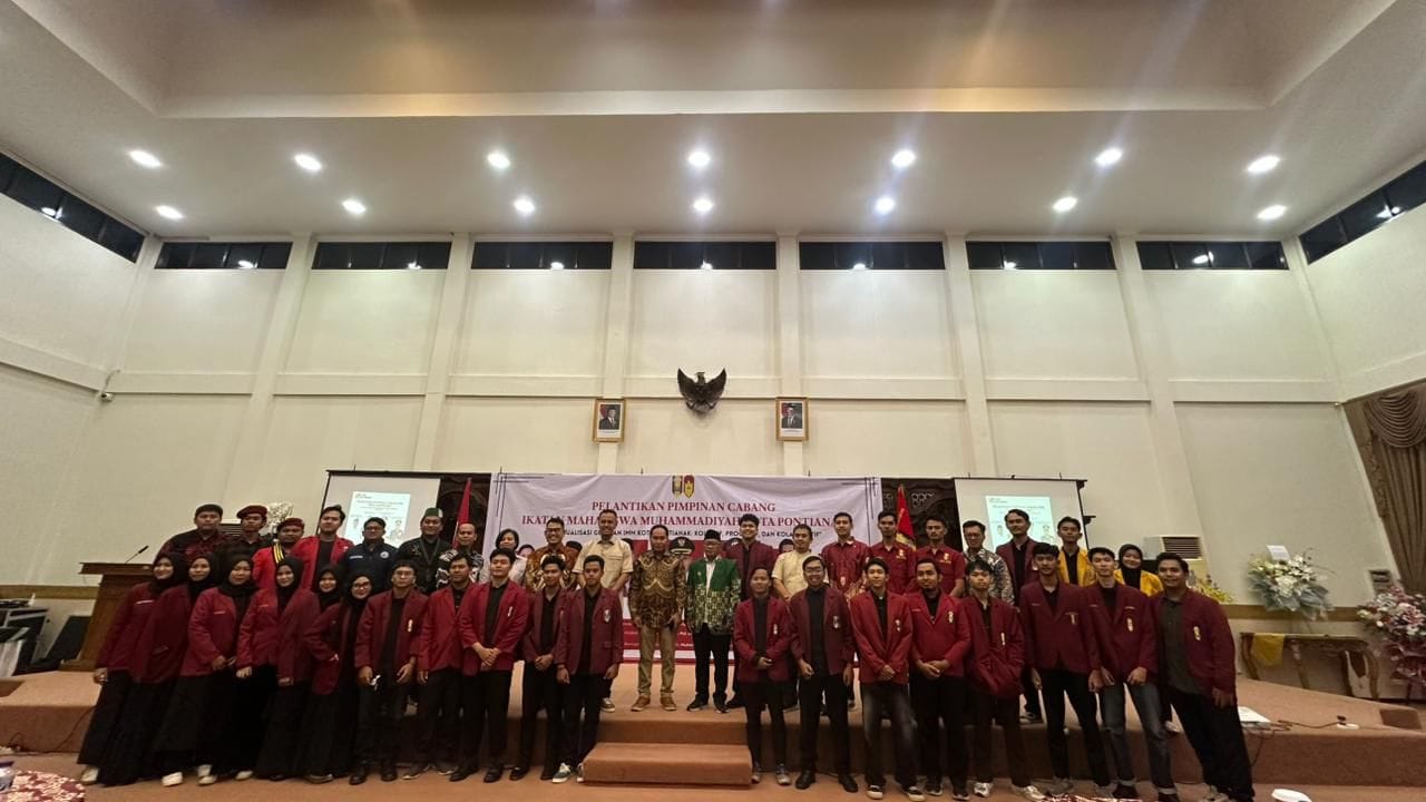 IMM Cabang Pontianak Resmi Dipimpin Muhammad Sher Khan, Polisi Harap Peran Strategis Pemuda