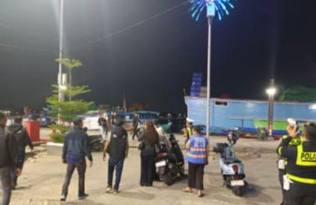 Polisi Turun Langsung ke Waterfront Pontianak, Cegah Curat hingga Curanmor