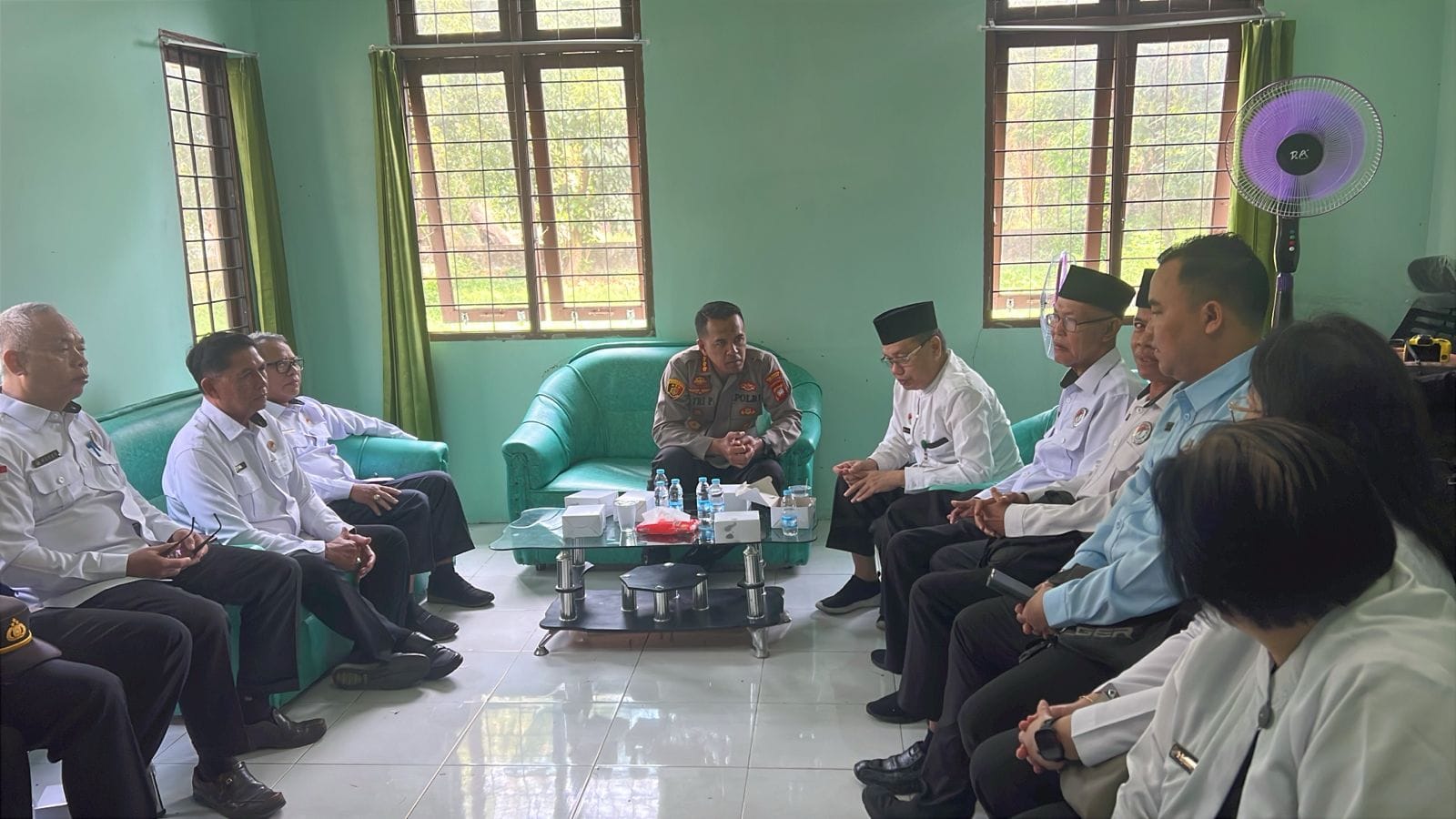 Jalin Kebersamaan, Kapolresta Pontianak Temui Pengurus FKUB Kota Pontianak