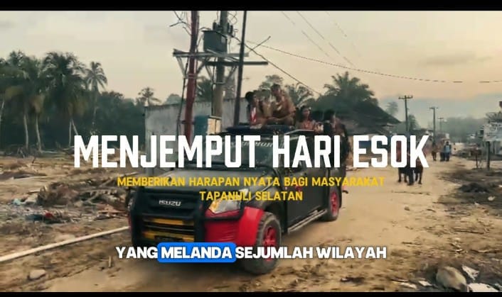 Brimob Sumut Hadir di Lokasi Bencana Tapsel, Bantu Warga Bangkit dan Pulihkan Kehidupan